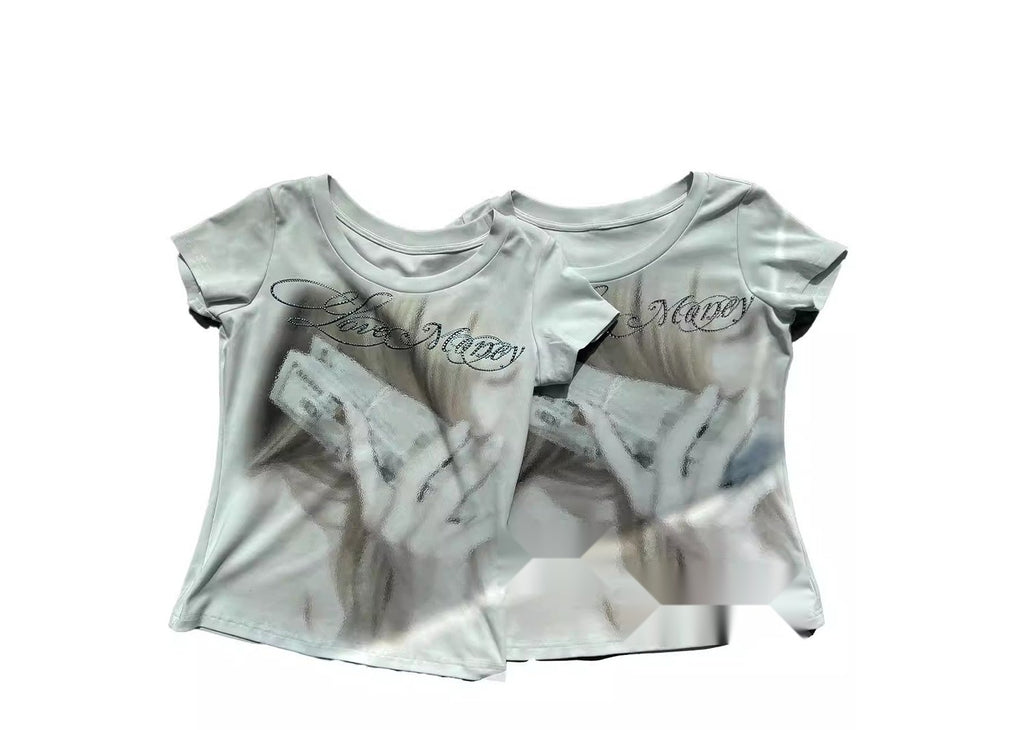 Urban Print Streamlined Top