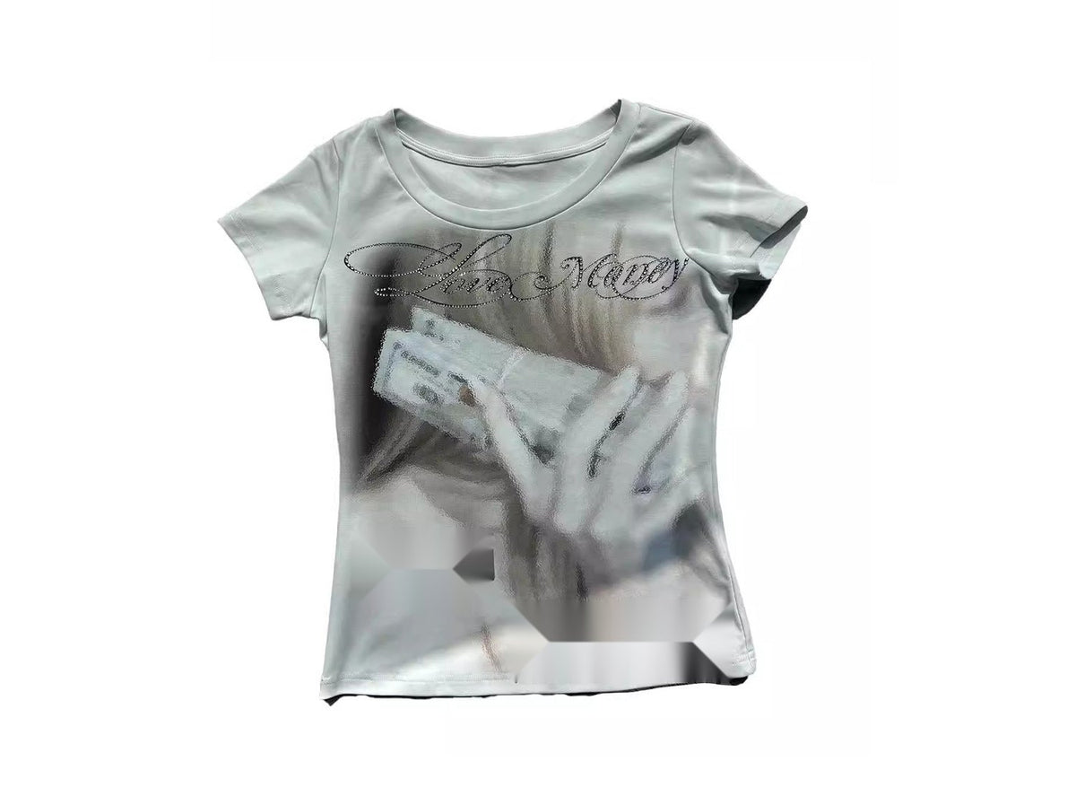 Urban Print Streamlined Top