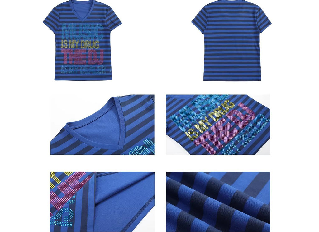 Bright Stone Stripe Top