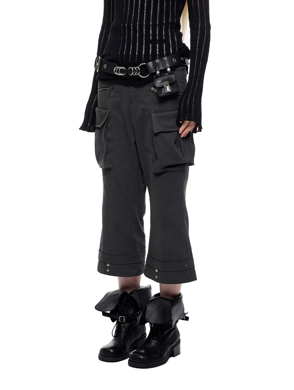 Curve Panel Pocket Pants