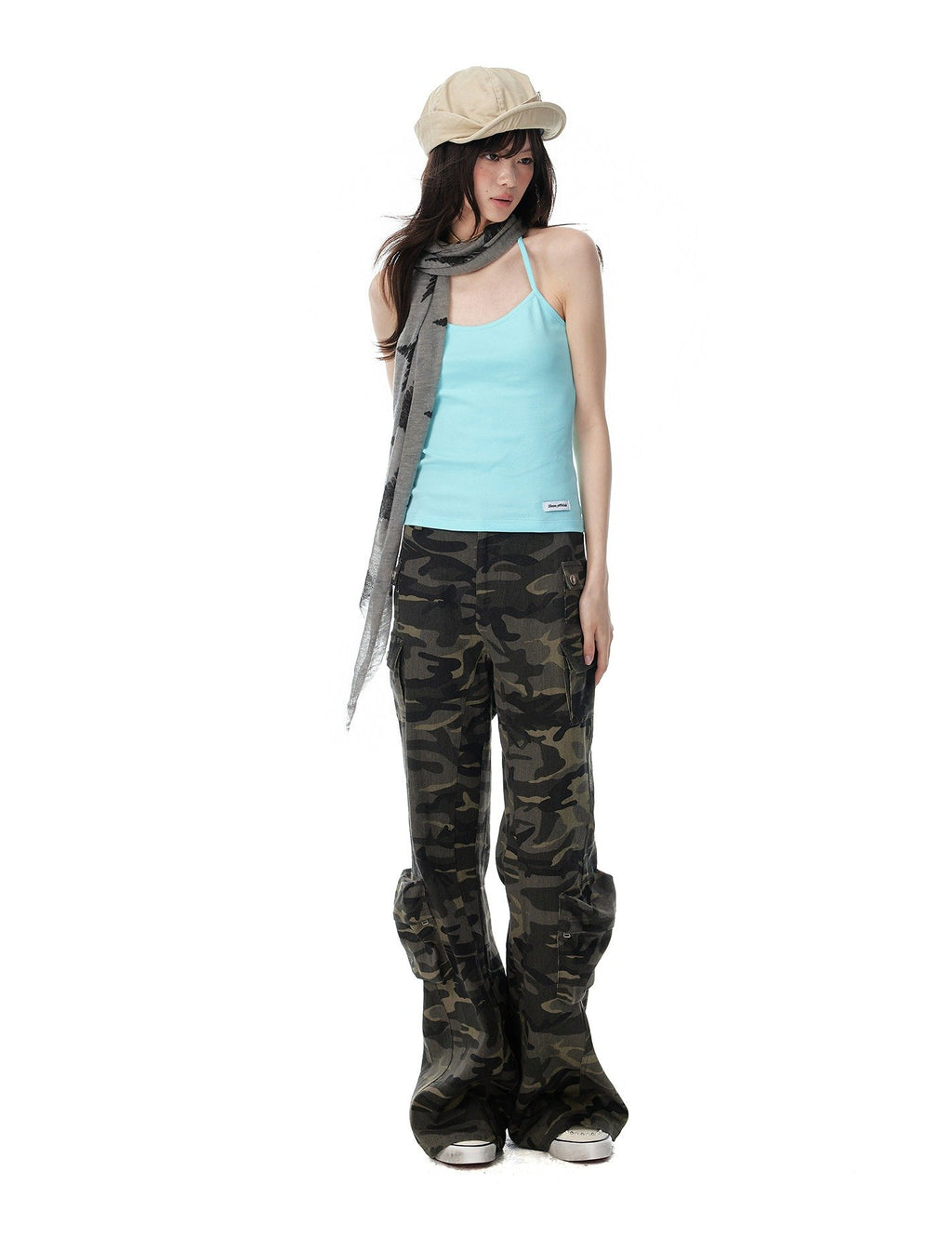 Streamline Cargo Flare Pants