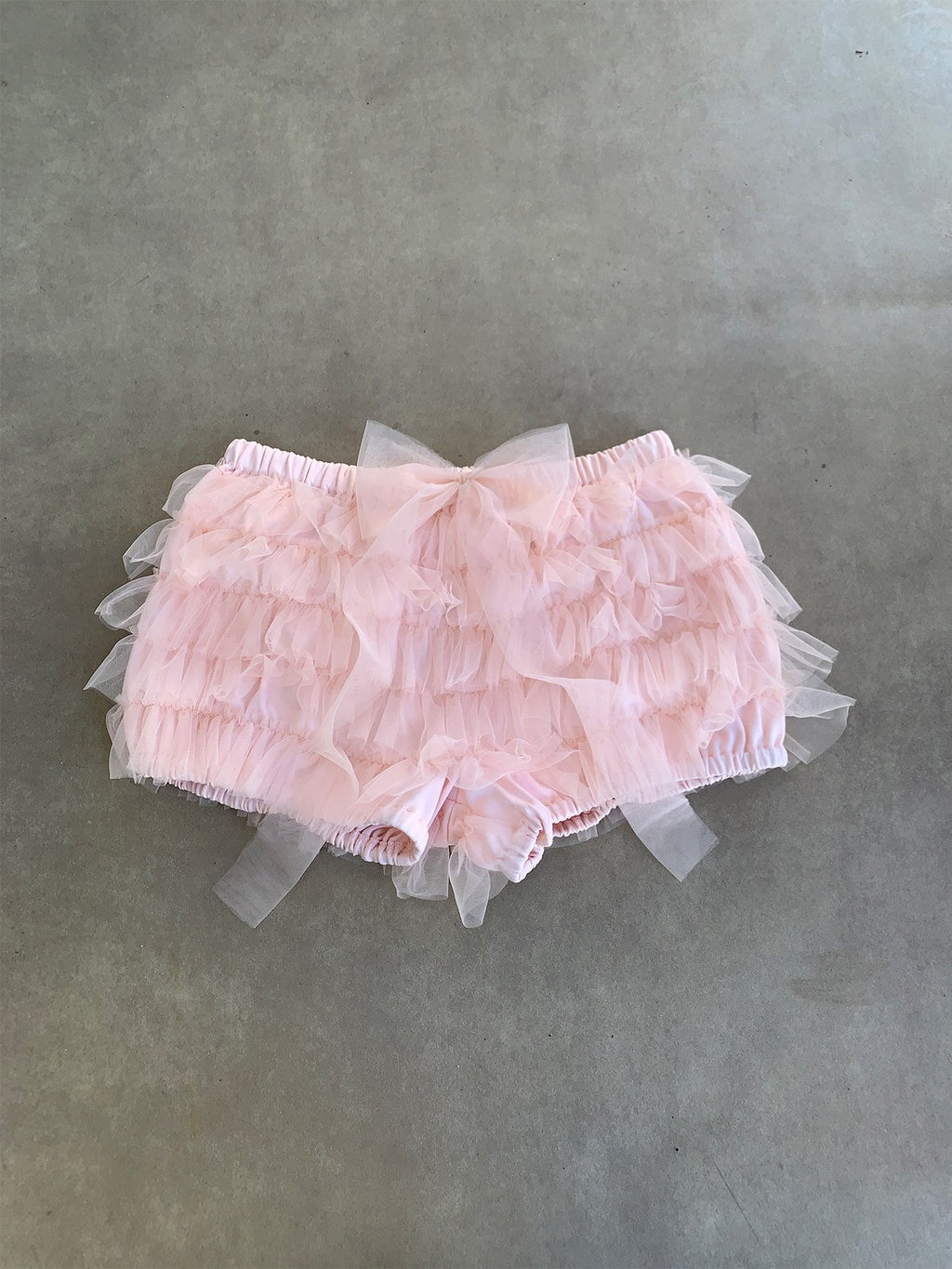 Strawberry Tulle Ribbon Shorts