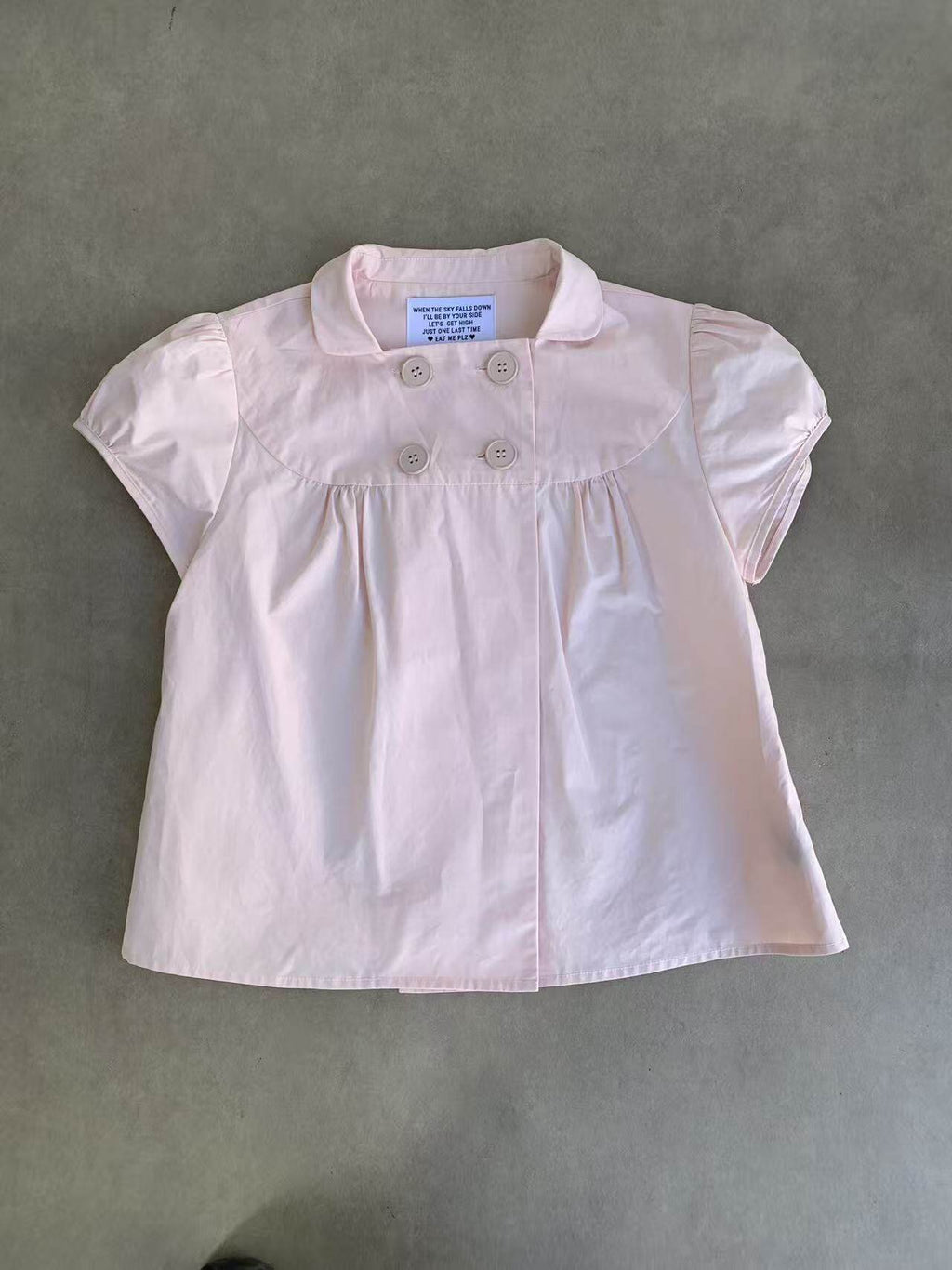 Dolly Button Puff Top