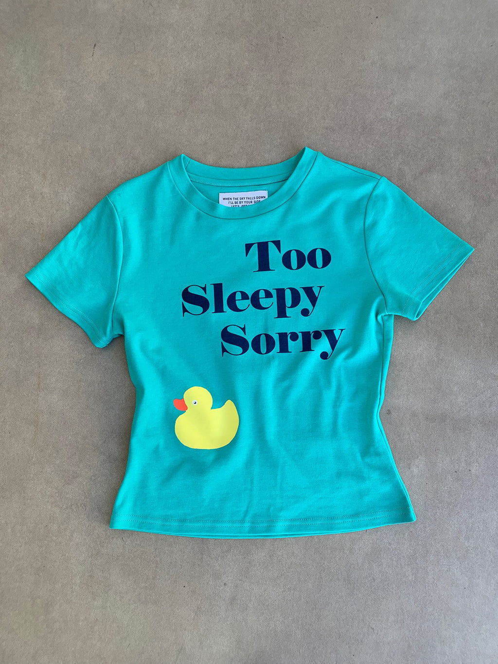 Lake Duck Print Top