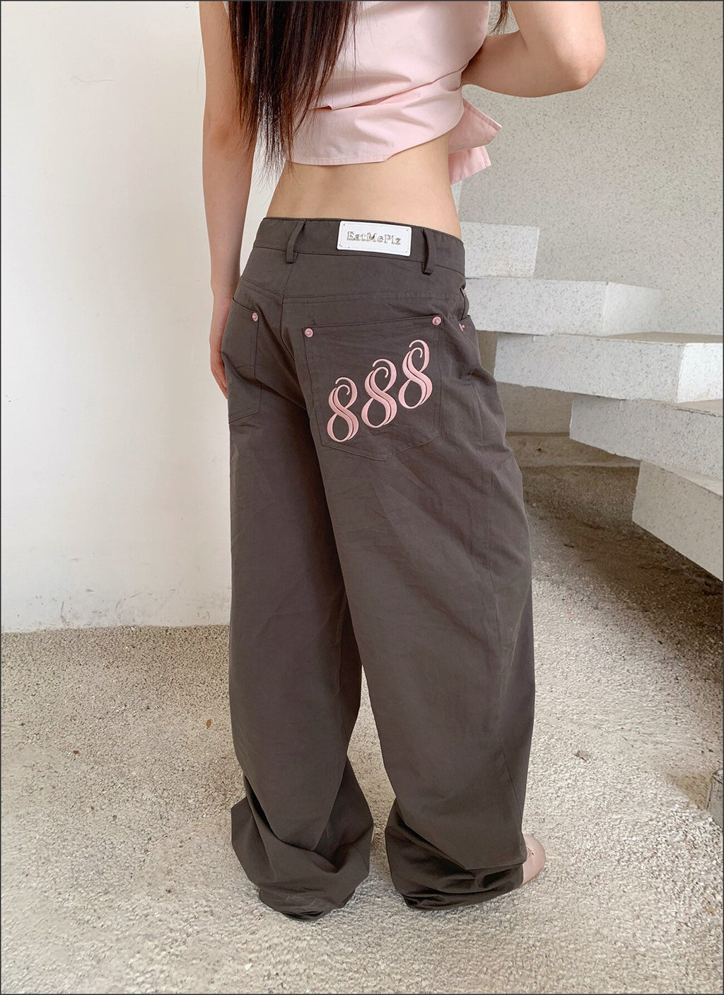 888 Luck Wide Pants