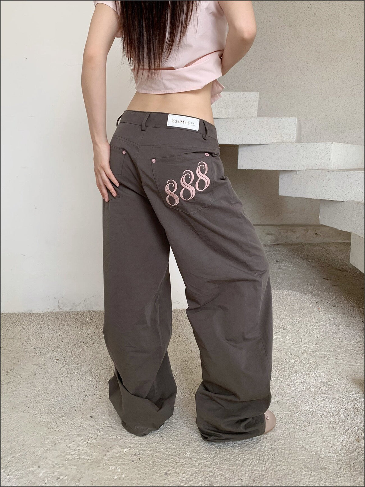 888 Luck Wide Pants