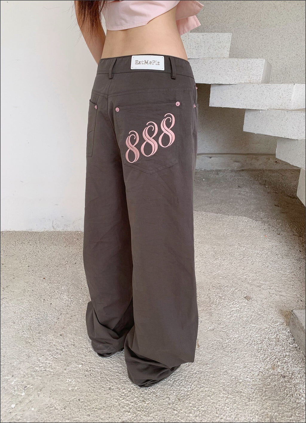 888 Luck Wide Pants
