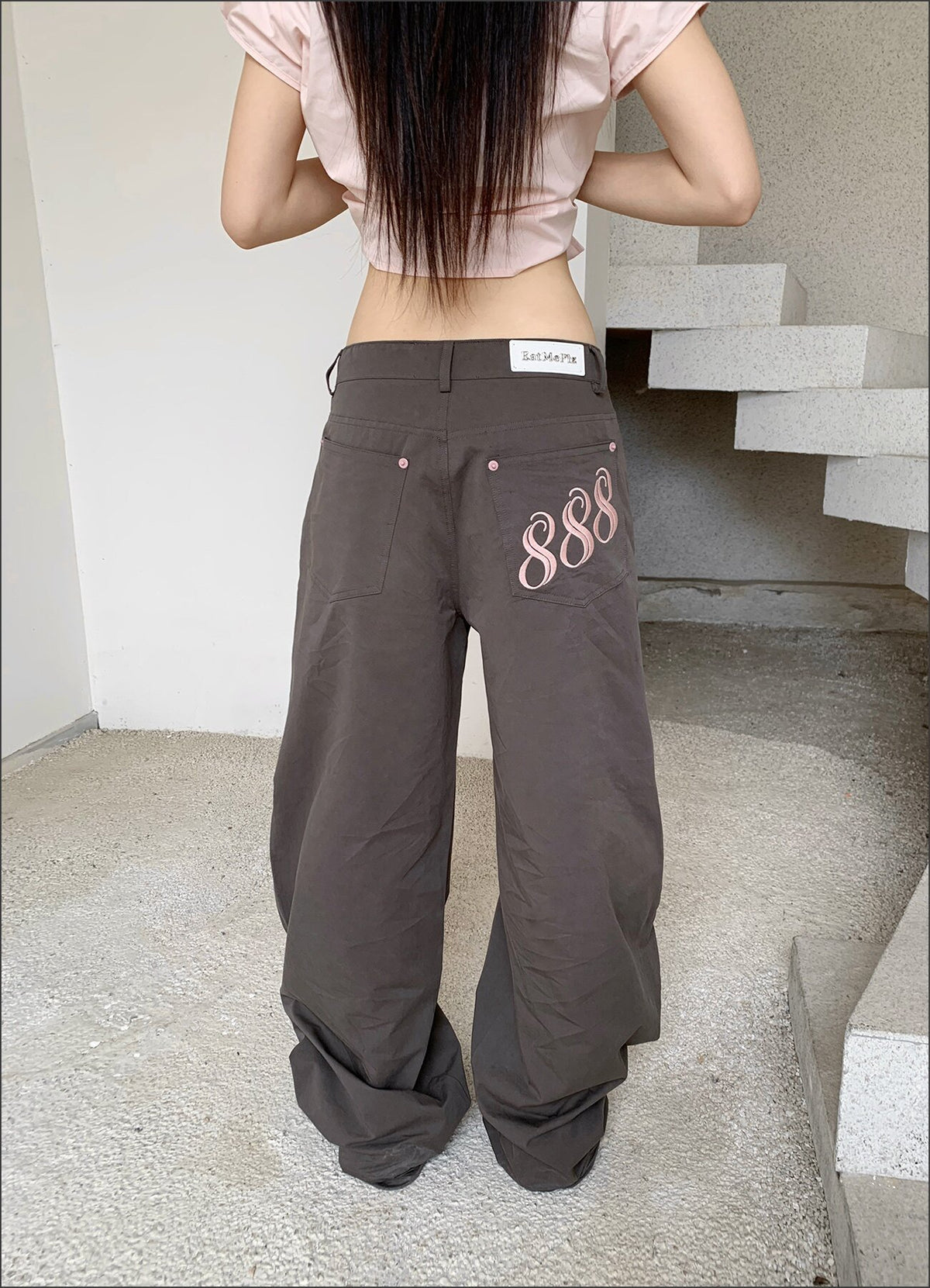888 Luck Wide Pants