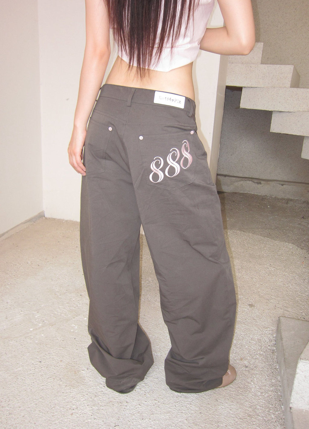 888 Luck Wide Pants