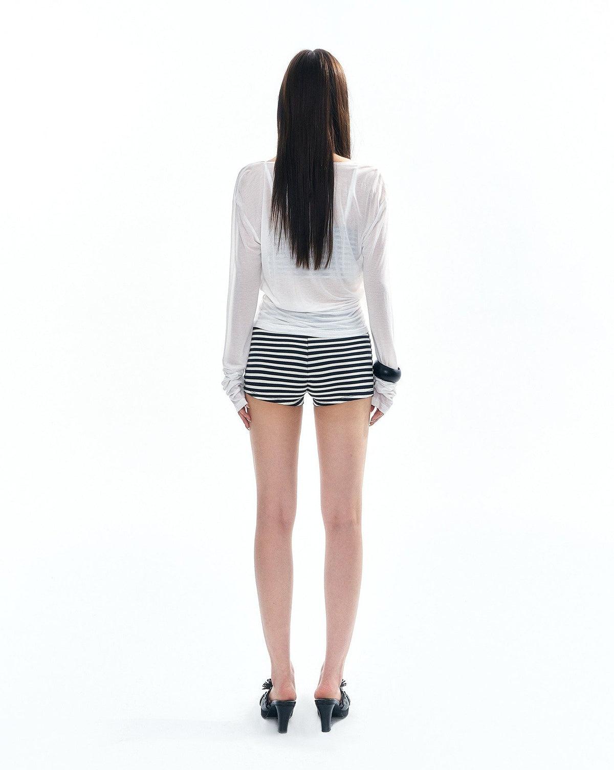 Nautical Stripe Cover-Up Swim Set (3Piece)
