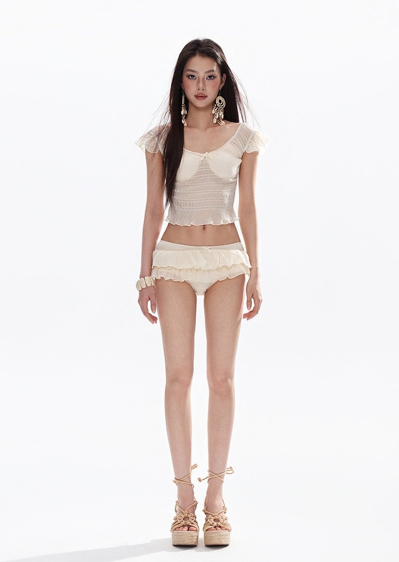 Ruffle Muse Swimwear (2Piece)