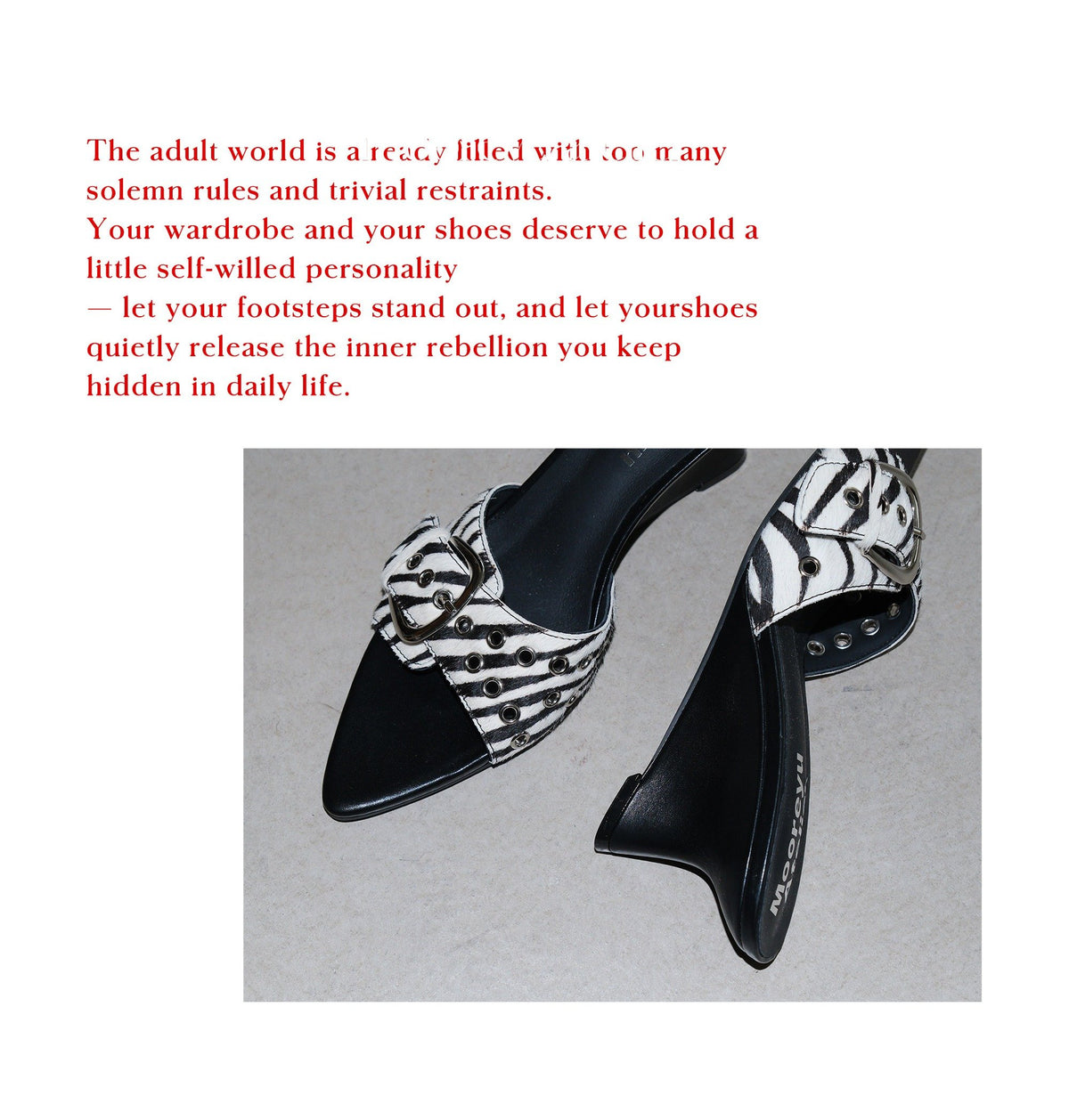 Wild Manifesto Wedge Shoes
