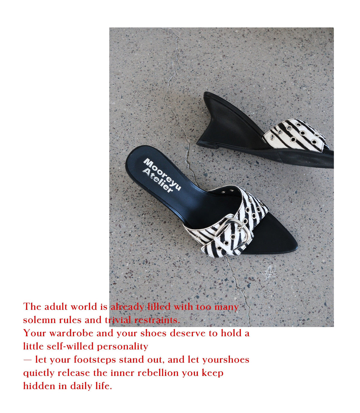 Wild Manifesto Wedge Shoes