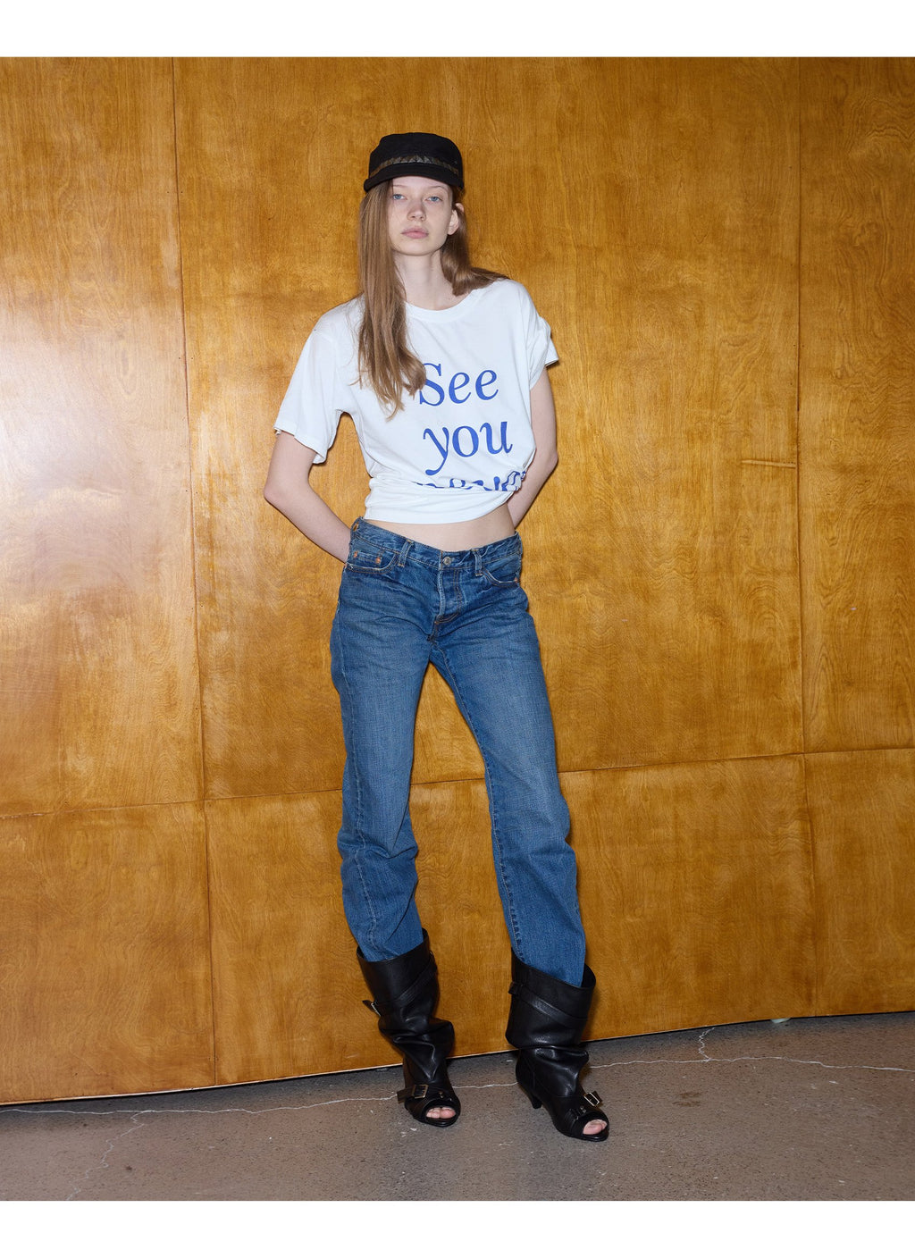Night Buckle Midcalf Boots