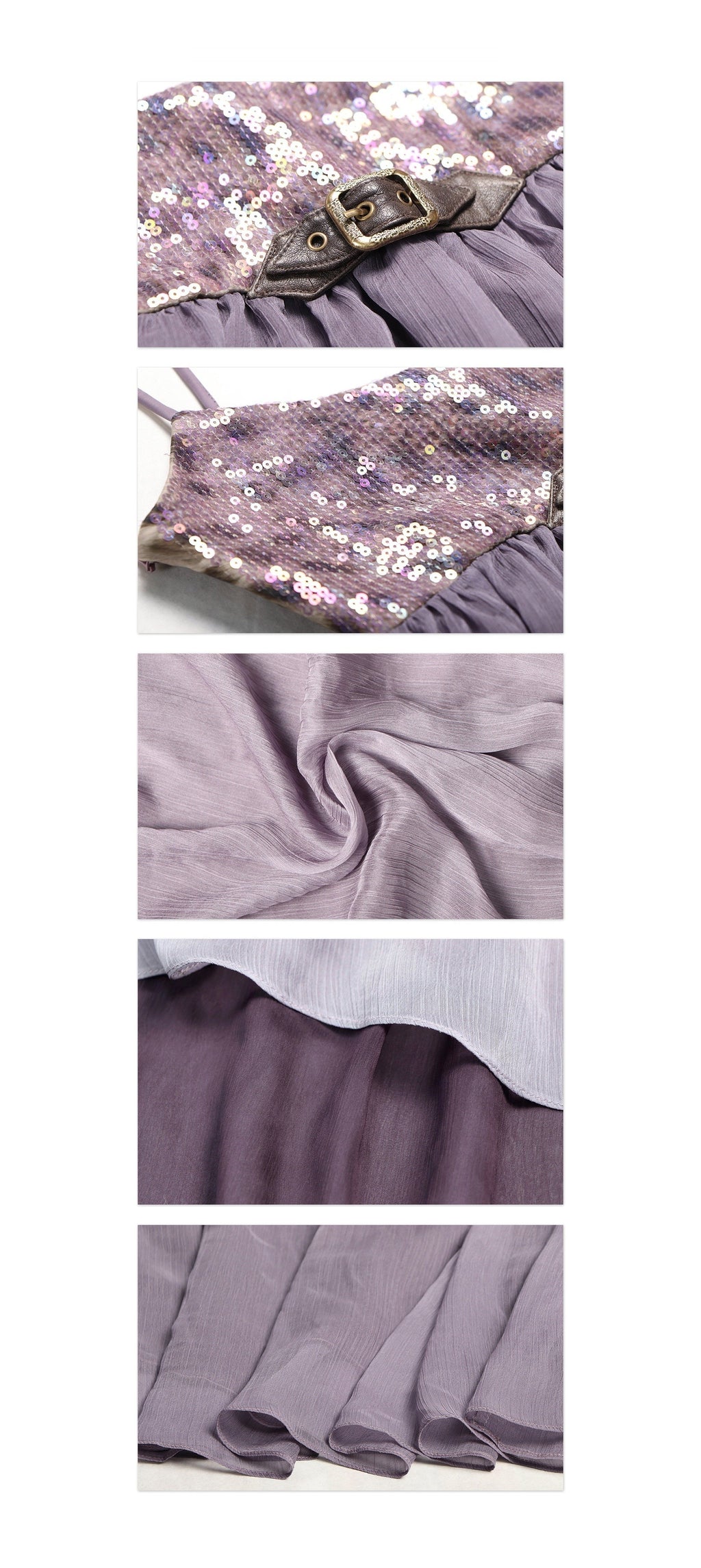 Twilight Sequin Belt Dress