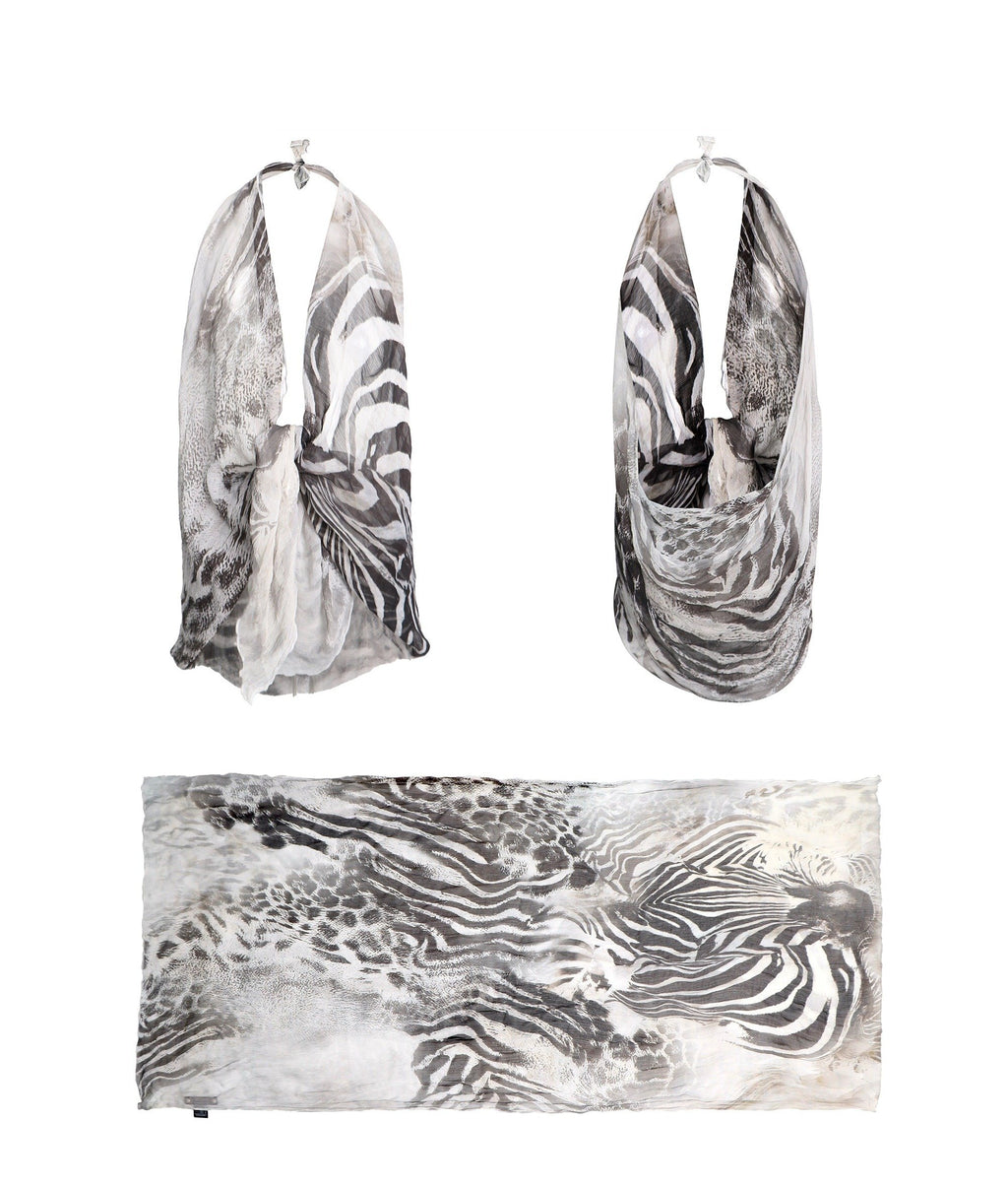 Wildshade Sheer Scarf Top