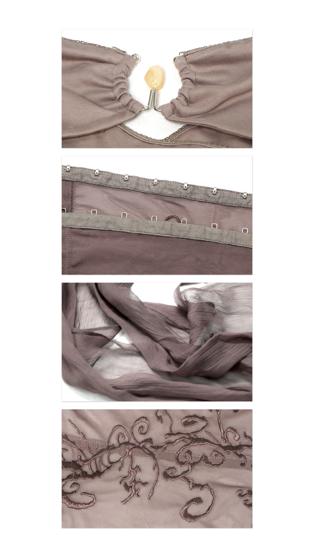 Halter Shaping Mesh Top