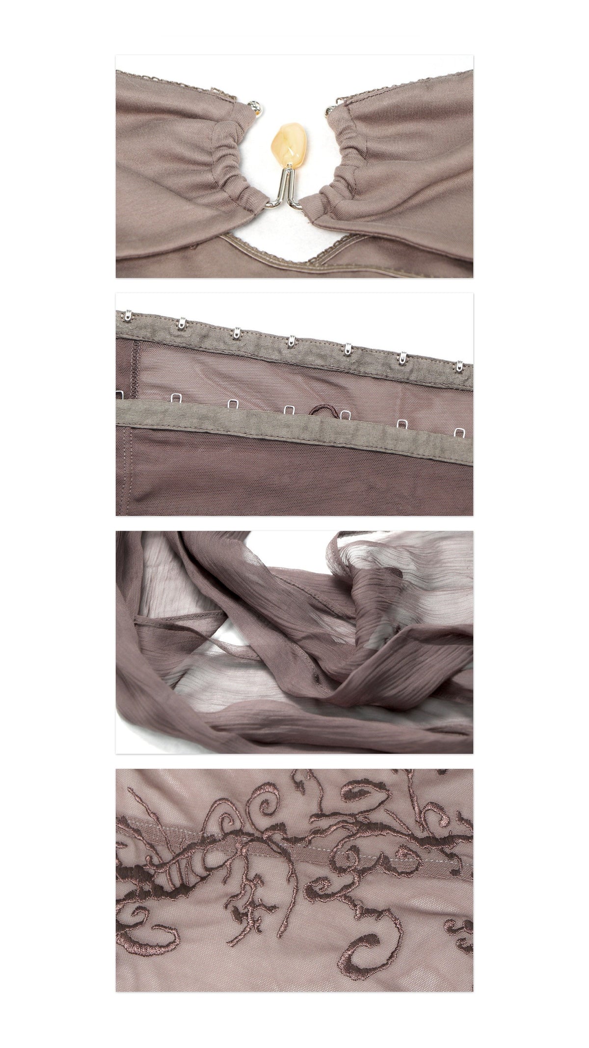Halter Shaping Mesh Top