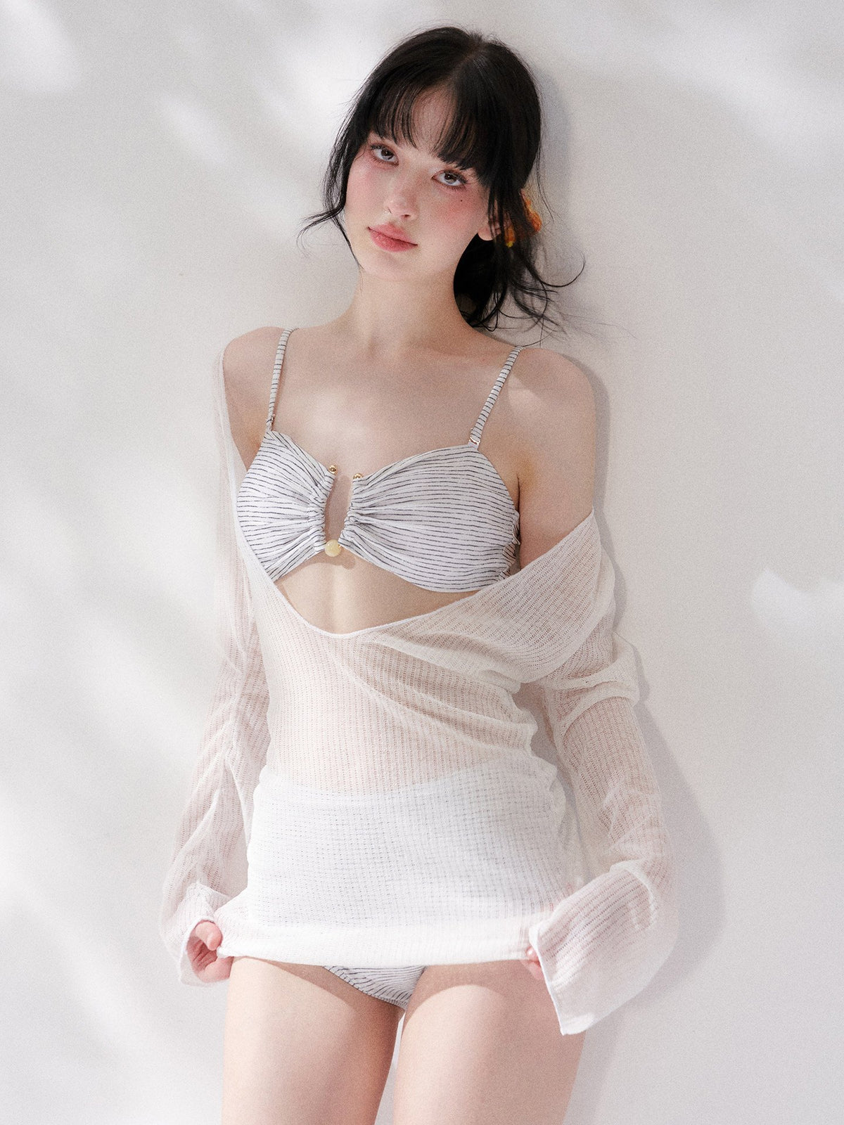 Island Veil Bikini Set (3Piece)