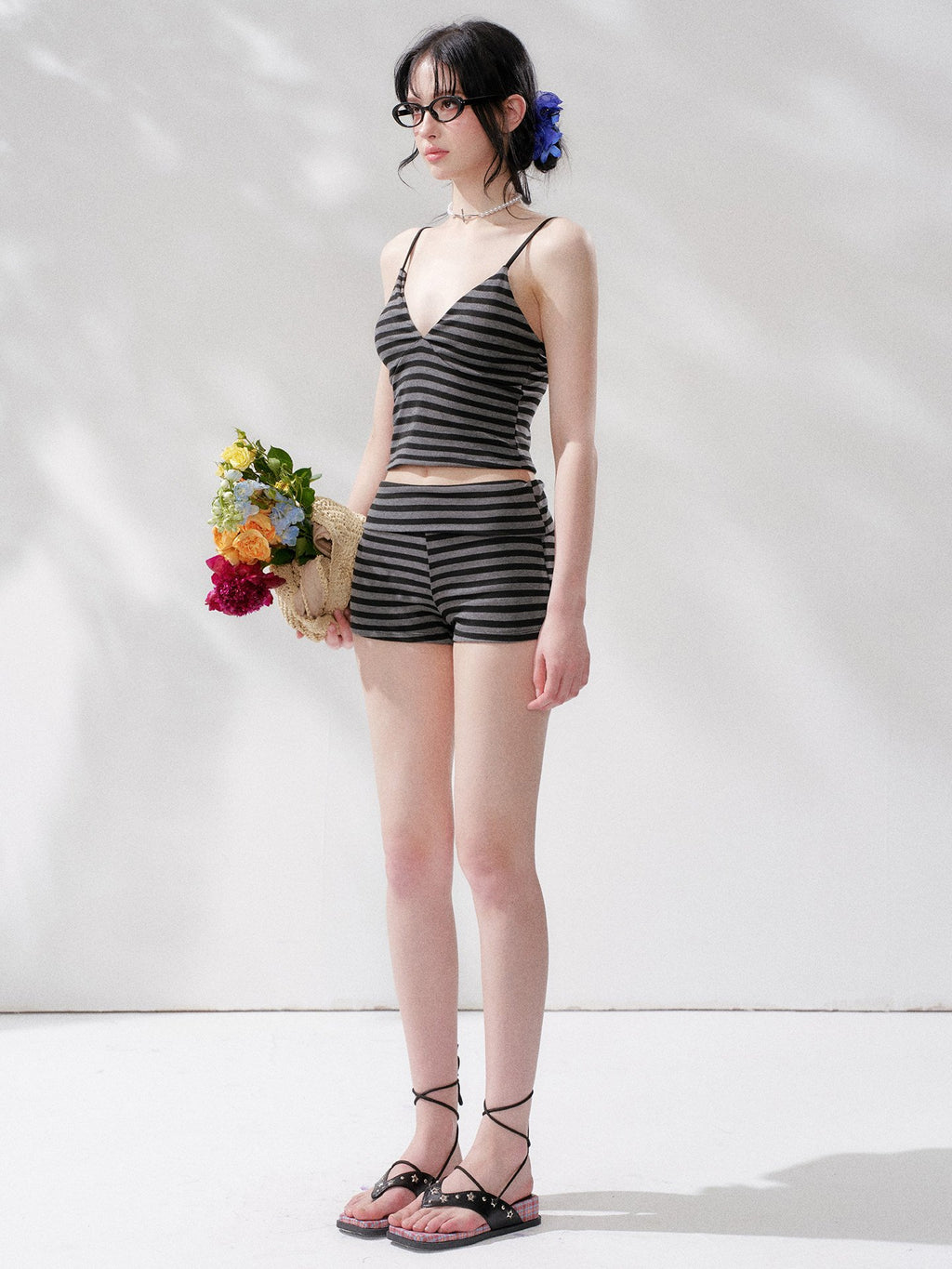 Stripe Layered Swim Set (2Piece)