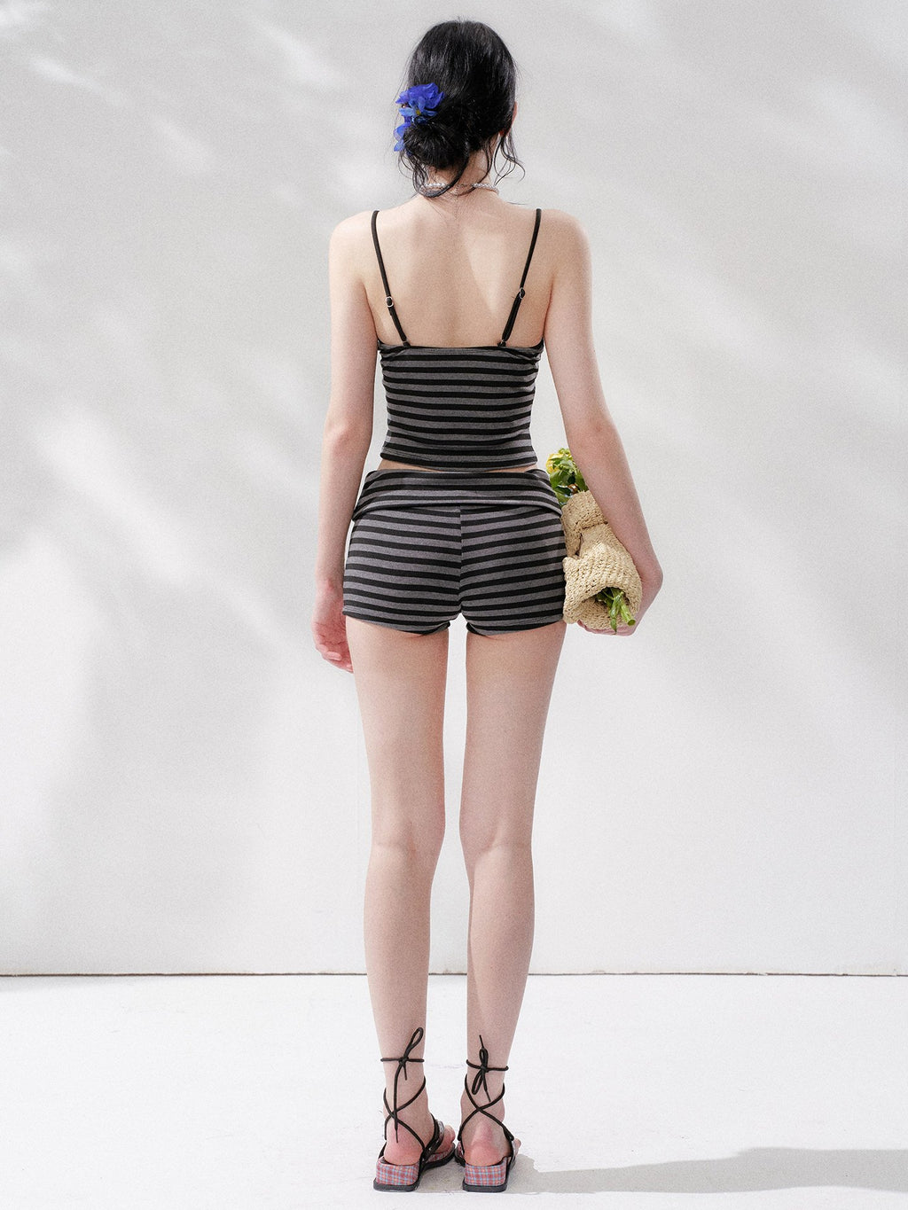 Stripe Layered Swim Set (2Piece)