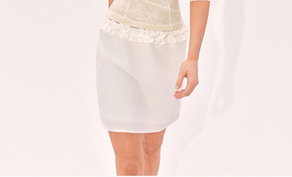 Shell Lace Mid Sleeve Top