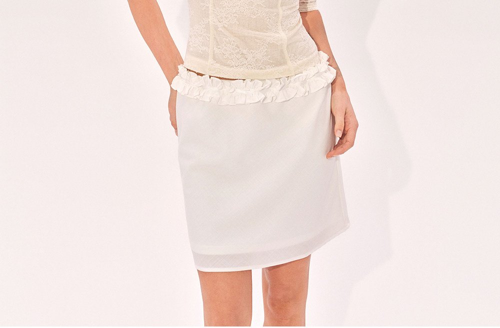 Shell Lace Mid Sleeve Top