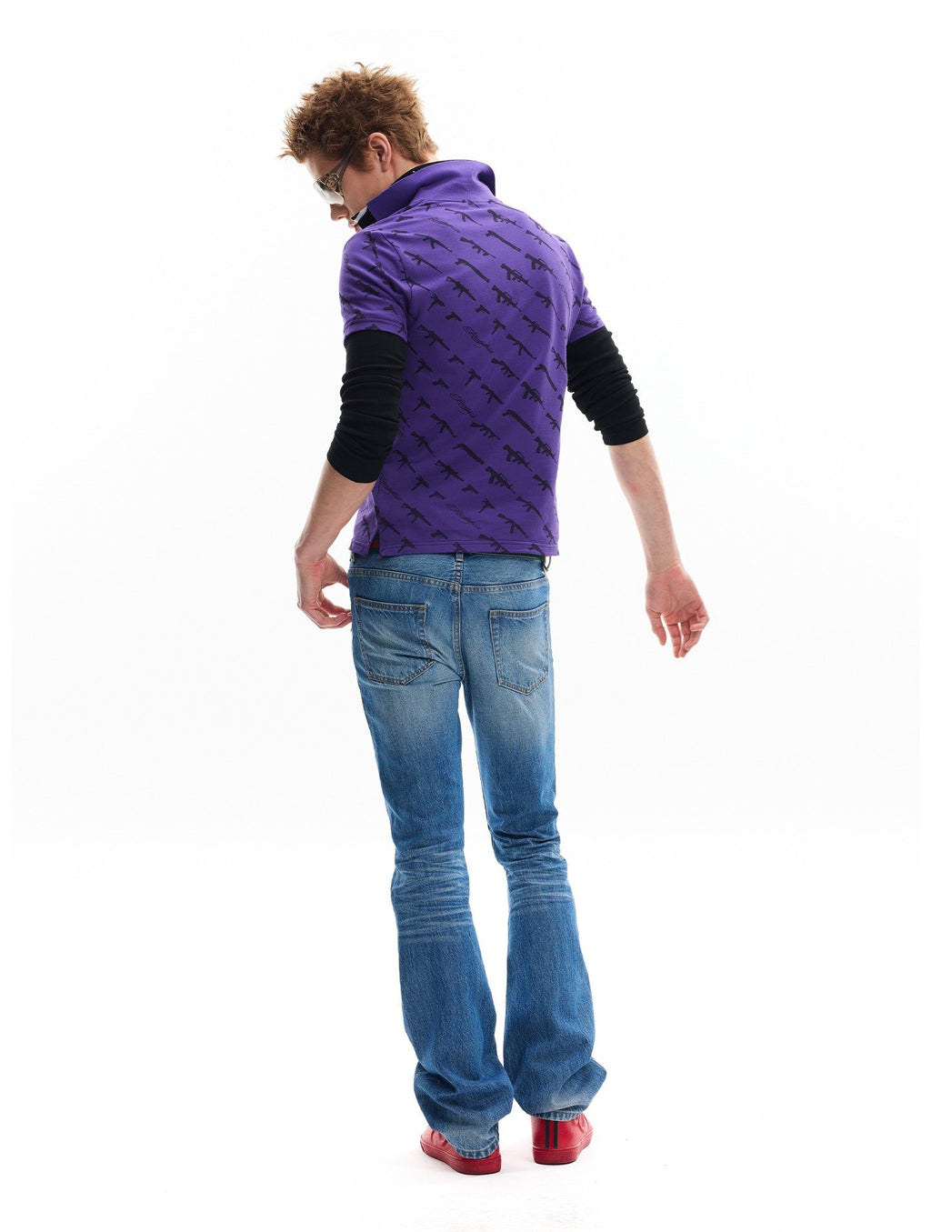 Solar Eagle Tailored Denim Pants