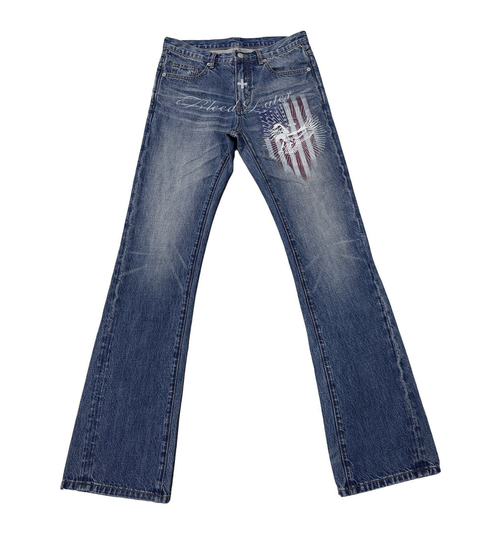 Solar Eagle Tailored Denim Pants