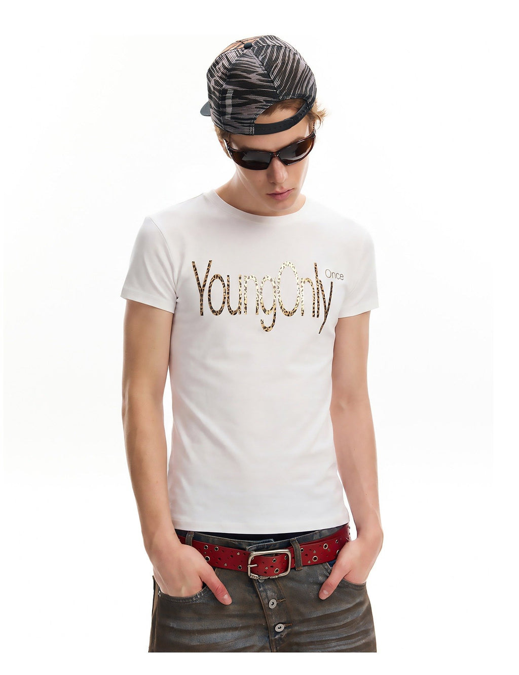 Young Only Metal Print Top (2color)