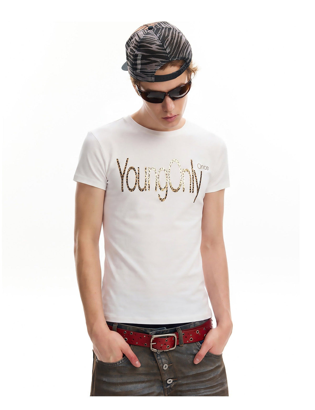 Young Only Metal Print Top (2color)
