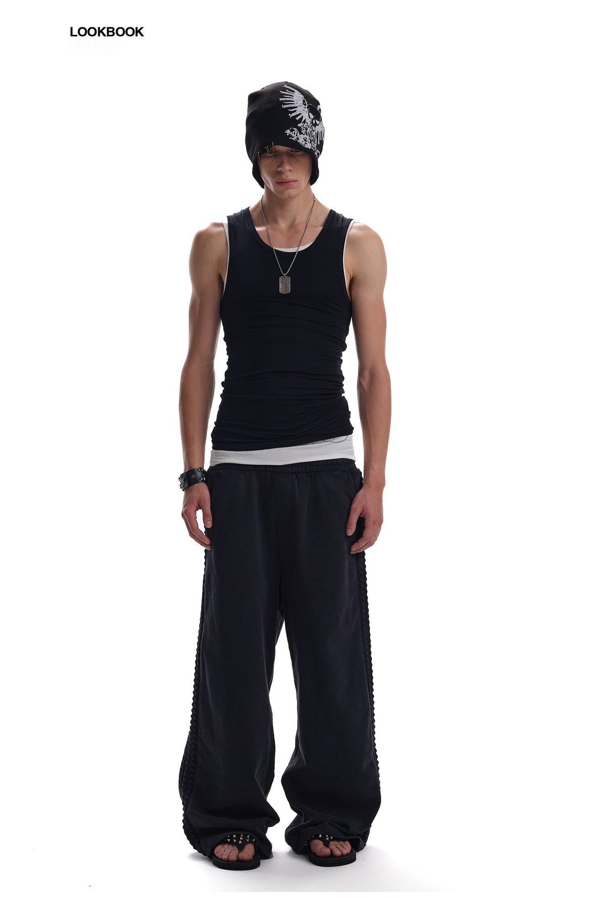 Relief Rivet Baggy Pants