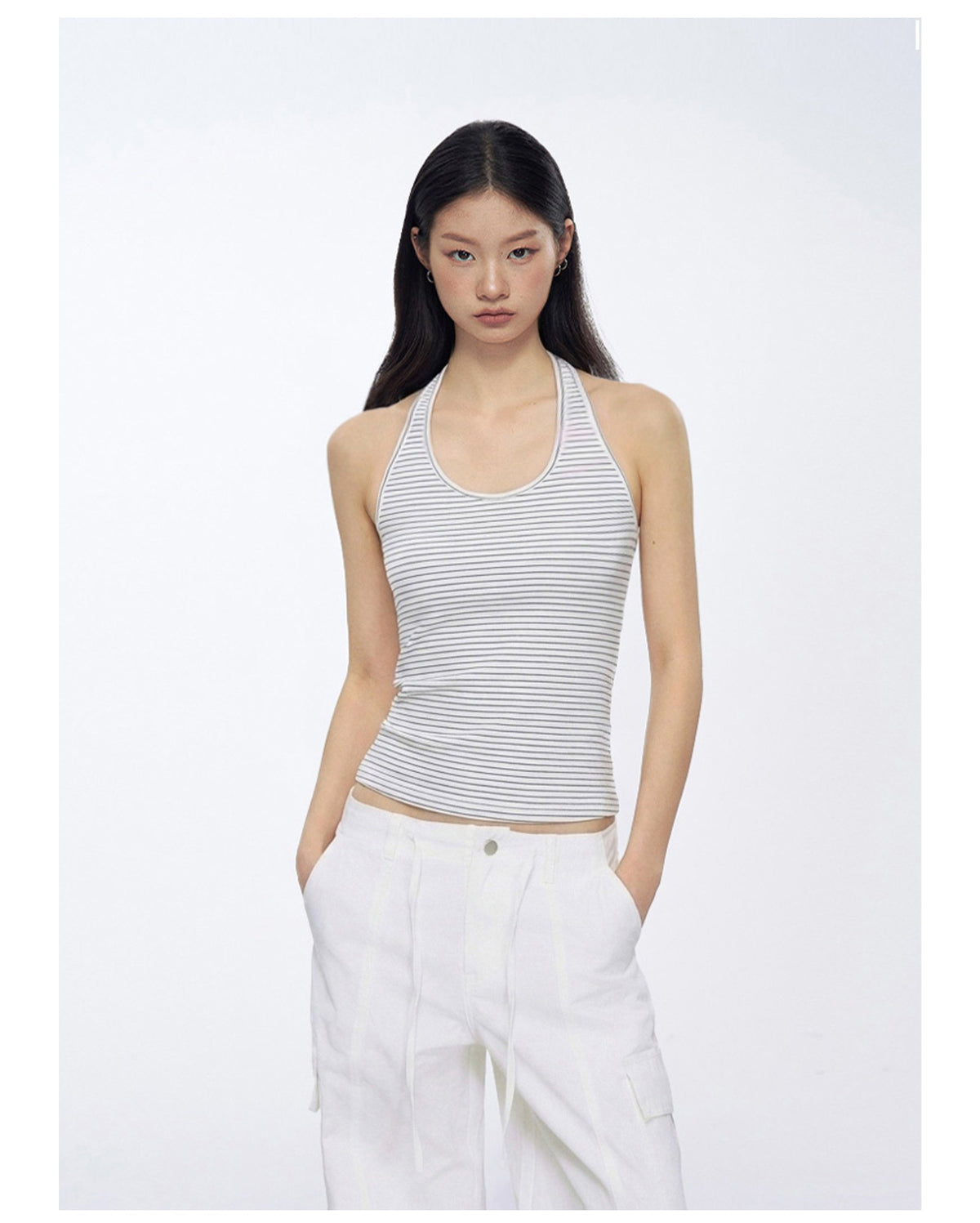 Daily V-Neck Long Sleeve Top (3color)