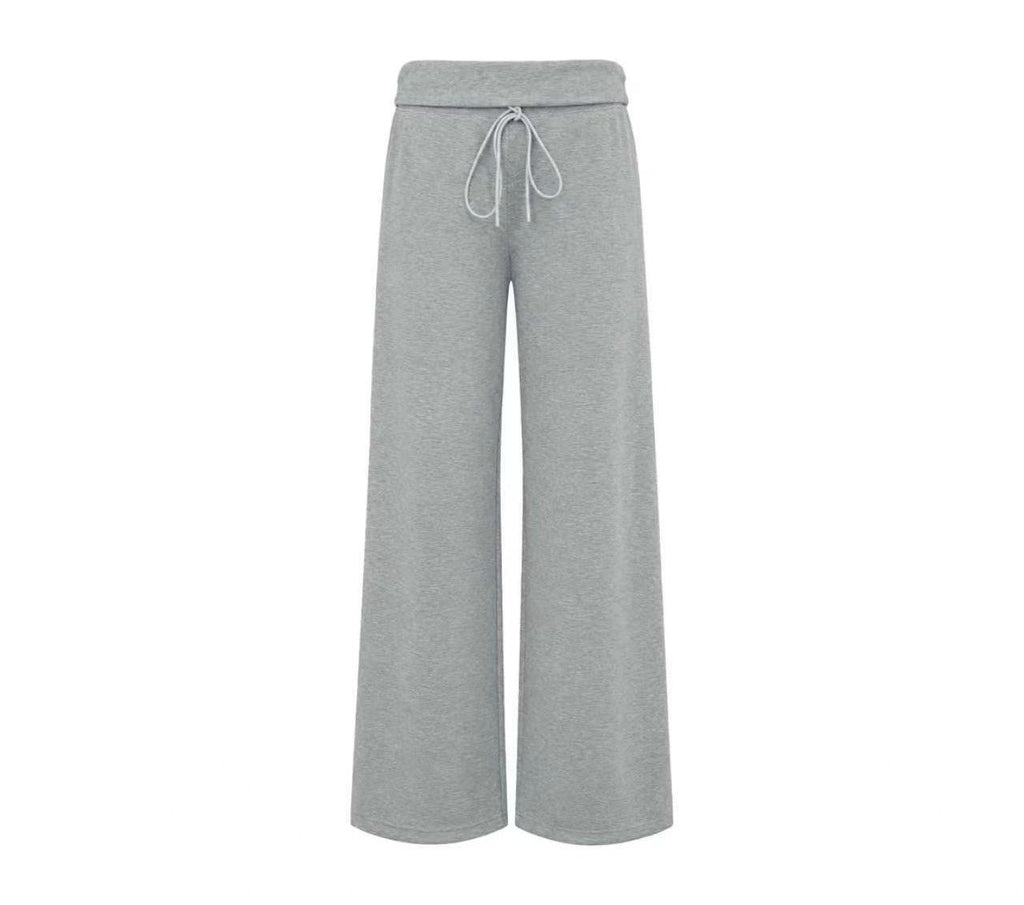 Rollup Drawstring Wide Pants (2color)