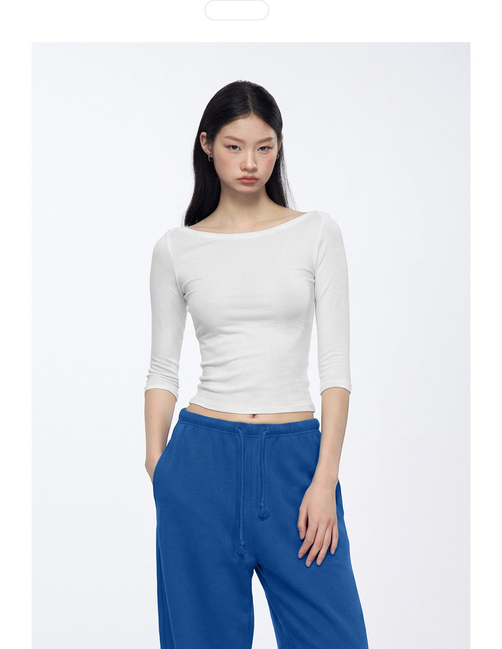 Offshore Wool Blend Top (2color)
