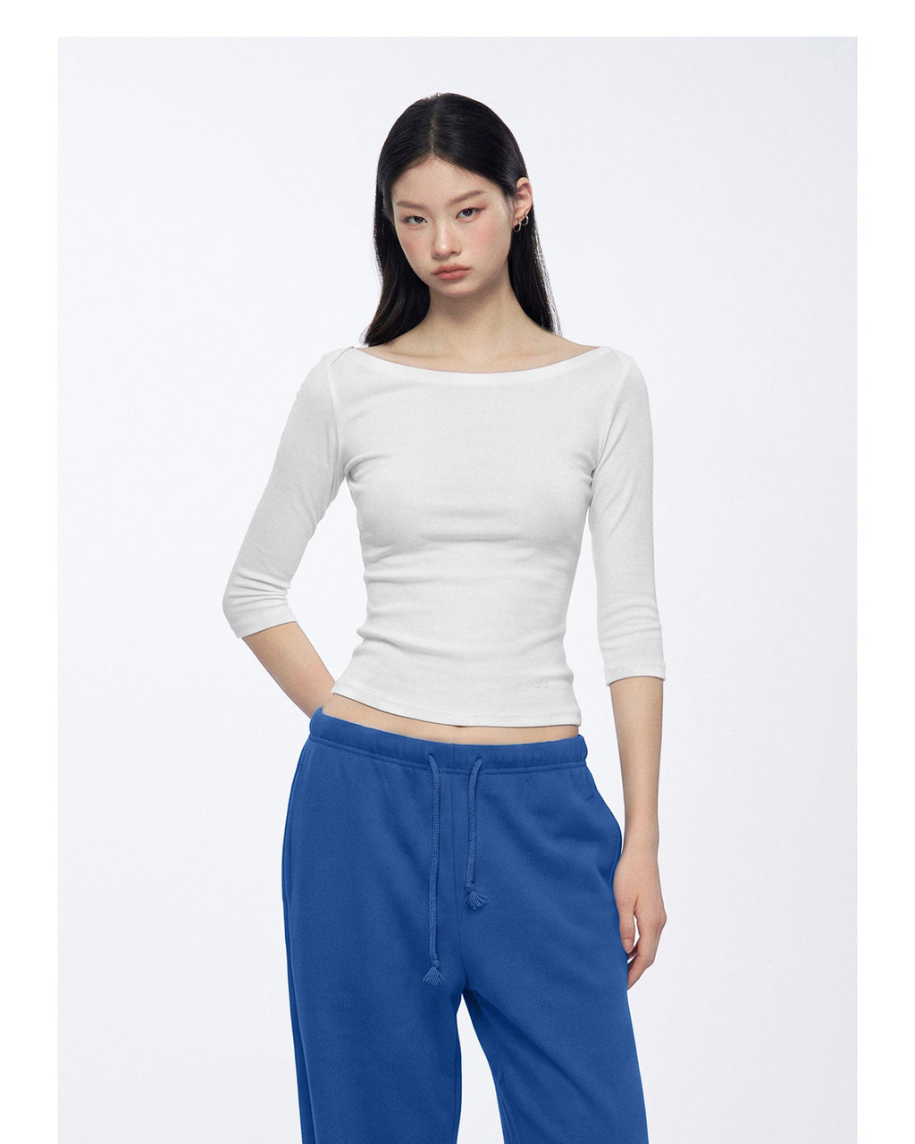 Offshore Wool Blend Top (2color)