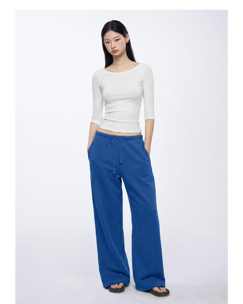 Offshore Wool Blend Top (2color)