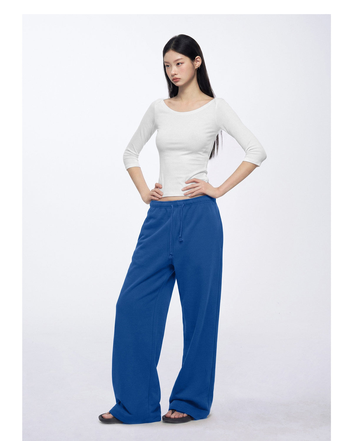 Offshore Wool Blend Top (2color)