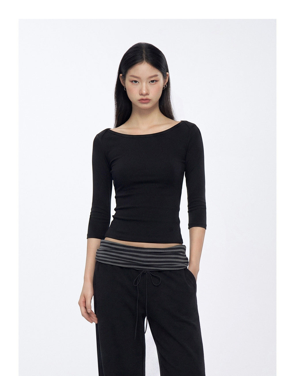 Offshore Wool Blend Top (2color)