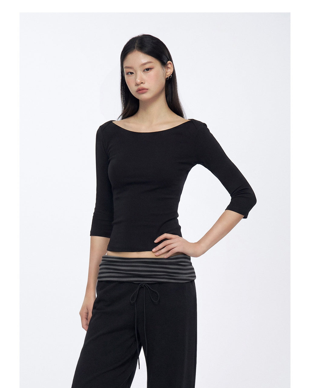 Offshore Wool Blend Top (2color)
