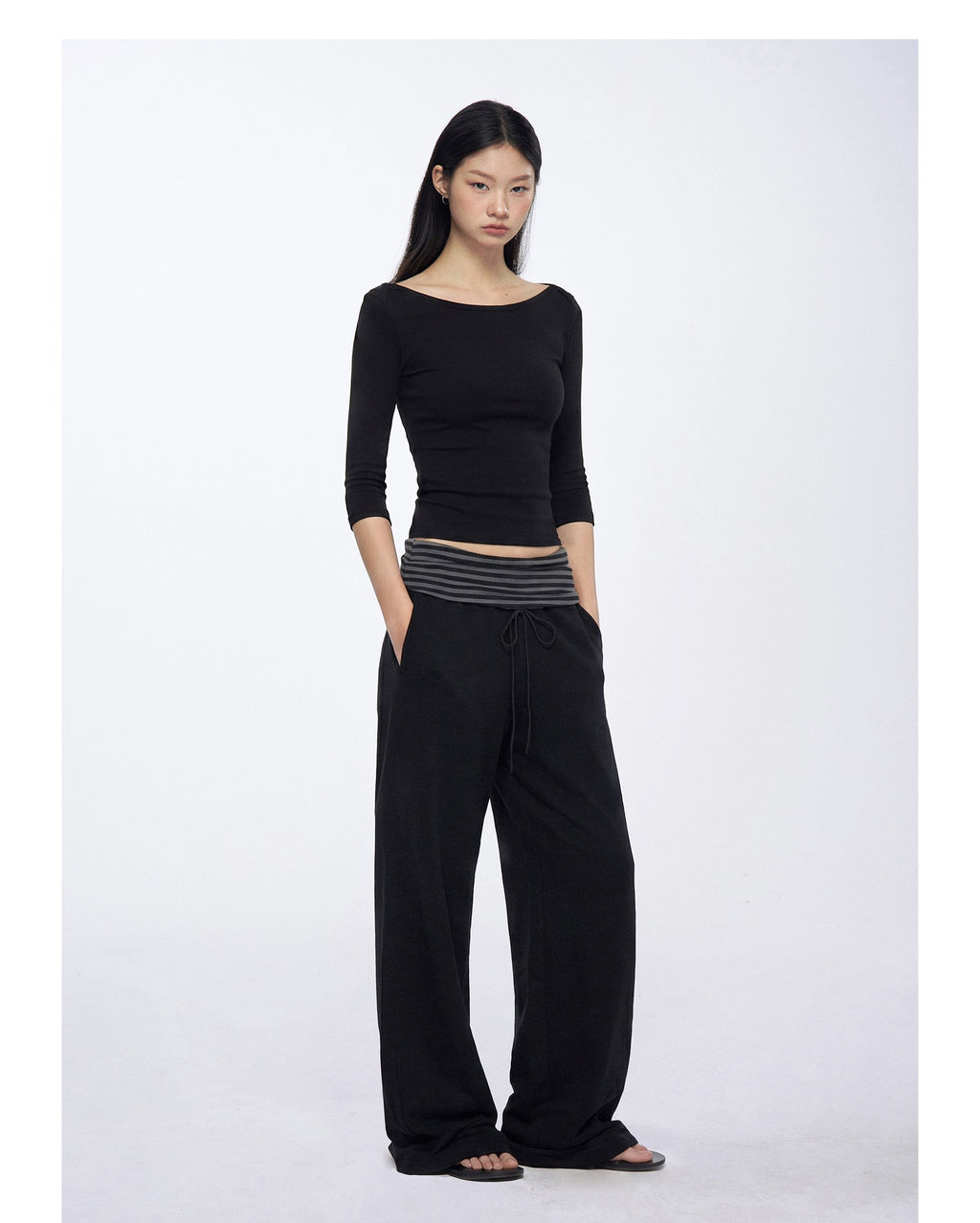 Offshore Wool Blend Top (2color)