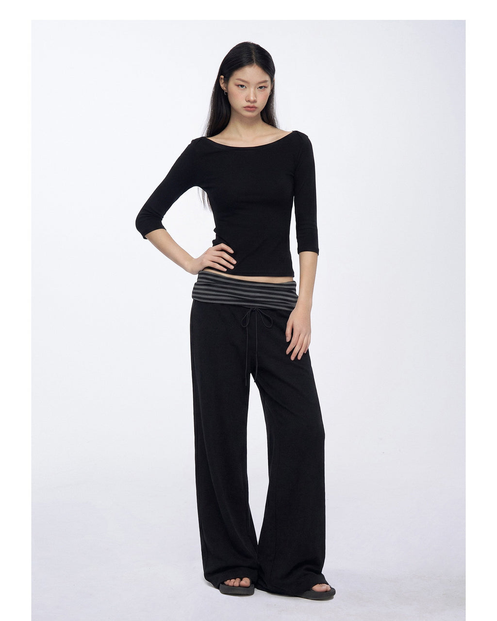 Offshore Wool Blend Top (2color)