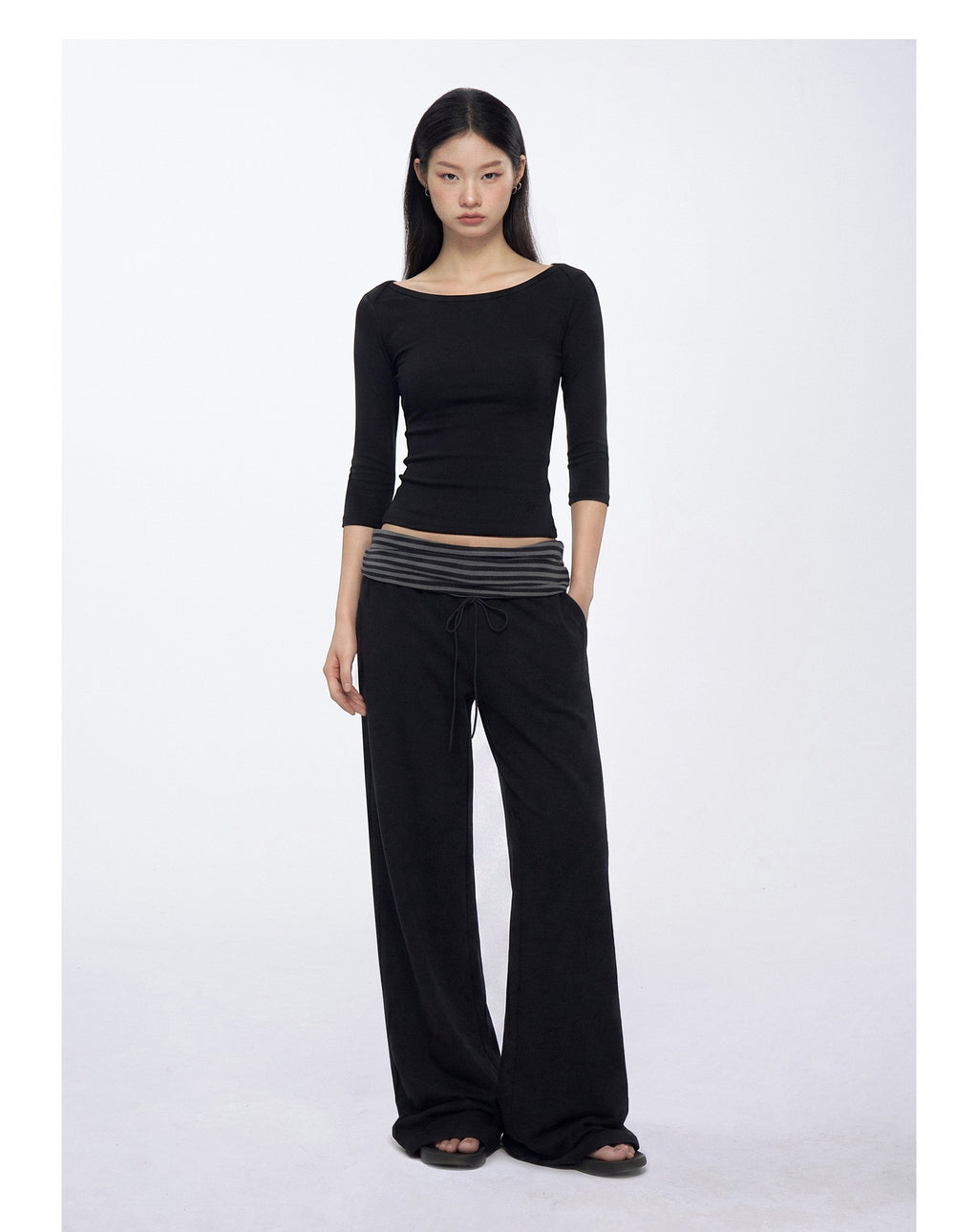 Offshore Wool Blend Top (2color)