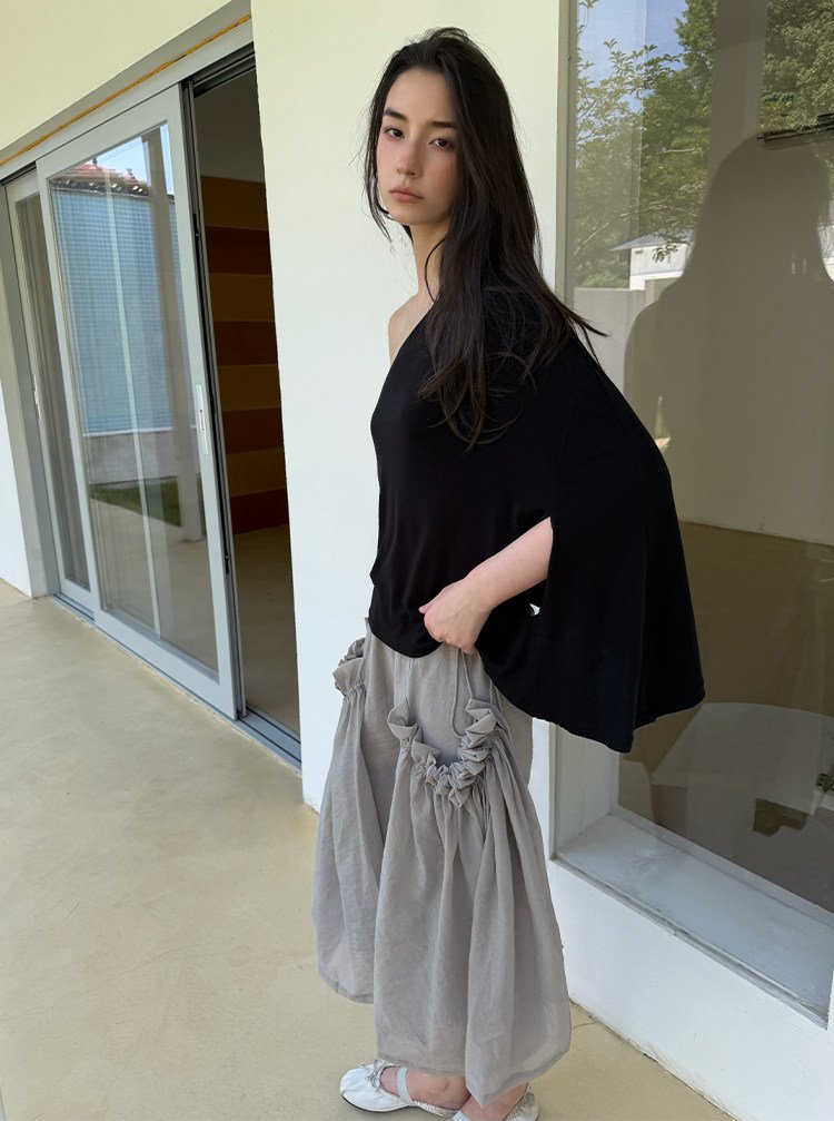 Gather Cloud Balloon Pants