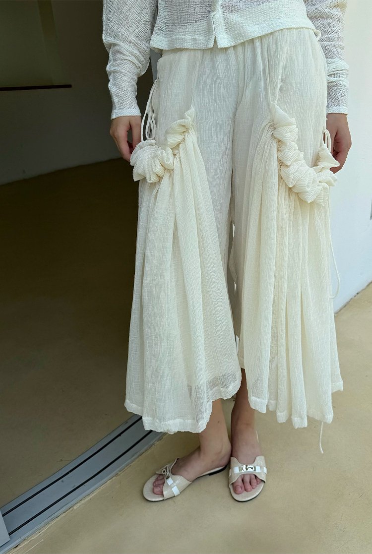 Gather Cloud Balloon Pants