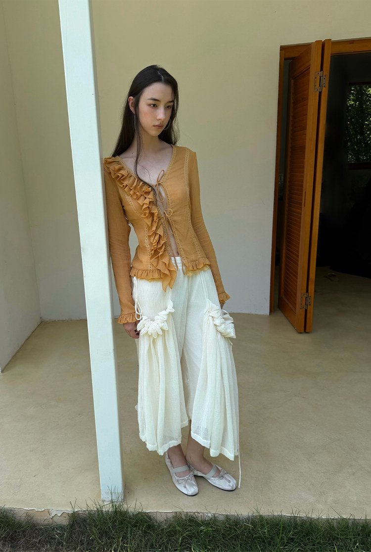 Gather Cloud Balloon Pants