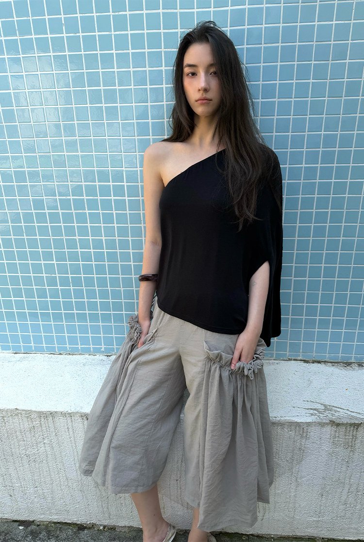 Gather Cloud Balloon Pants