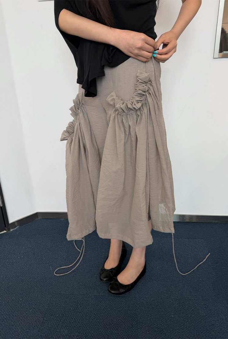 Gather Cloud Balloon Pants