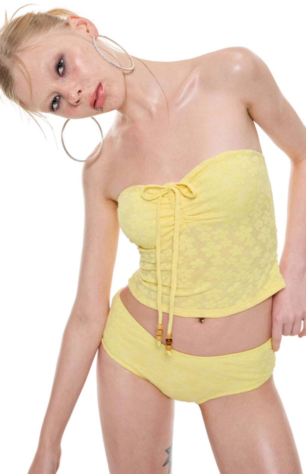 Daisy Gather Bikini Set (2Piece)