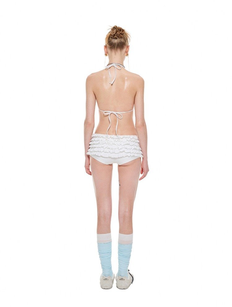 Ruffle Layer Bikini Swim Set (2Piece)